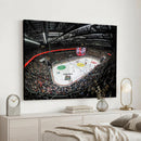 Vaudoise Lausanne Ice Hockey Arena Stadium Wall Art Canvas,