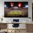 Framed Florida State Seminoles Football Team Print -