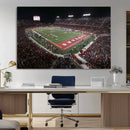 Houston Cougars Football Team Print - Houston TDECU Stadium