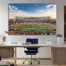 Framed Houston Cougars Football Team Print - Houston TDECU by MyGreatCanvas | Canvas Wall Art Prints | Photo Prints & Wall Decor