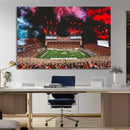 Virginia Tech Hokies Football Team Print - Blacksburg Lane by MyGreatCanvas | Canvas Wall Art Prints | Photo Prints & Wall Decor