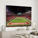 Wisconsin Badgers Football Team Print Canvas- Madison Camp