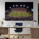 Demon Deacons Print Canvas, Football Team Print -