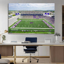 KState Wildcats Football Team Print - Manhattan Bill Snyder by MyGreatCanvas | Canvas Wall Art Prints | Photo Prints & Wall Decor