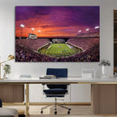 East Carolina University Pirates Football Print Canvas-