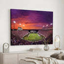 East Carolina University Pirates Football Print Canvas-