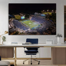 Duke University Blue Devils Football Print Canvas - Durham