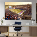 University of Kansas Jayhawks Football Team Print - Lawrence by MyGreatCanvas | Canvas Wall Art Prints | Photo Prints & Wall Decor