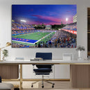 University of Kansas Jayhawks Football Team Print Canvas- by MyGreatCanvas | Canvas Wall Art Prints | Photo Prints & Wall Decor