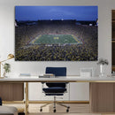 University of Michigan Wolverines Football Team Print - Ann by MyGreatCanvas | Canvas Wall Art Prints | Photo Prints & Wall Decor