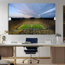 University of Michigan Wolverines Football Team Print - Ann by MyGreatCanvas | Canvas Wall Art Prints | Photo Prints & Wall Decor