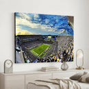 Framed USF Bulls Football Team Print - Tampa Raymond James
