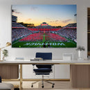 NC State Wolfpack Football Team Print Wall Art - Raleigh