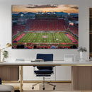 Framed Arizona Wildcats Football Team Print - Tucson Arizona by MyGreatCanvas | Canvas Wall Art Prints | Photo Prints & Wall Decor