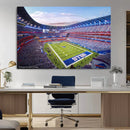 Buffalo Bills Football Team Print Canvas - Buffalo Highmark by MyGreatCanvas | Canvas Wall Art Prints | Photo Prints & Wall Decor
