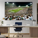 Michigan State Spartans Football Canvas Print - East Lansing