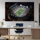 Michigan State Spartans Football Team Print - East Lansing
