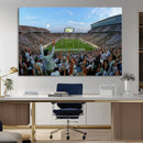 Michigan State Spartans Football Team Art Print - East