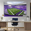 Northwestern University Wildcats Football Team Print - by MyGreatCanvas | Canvas Wall Art Prints | Photo Prints & Wall Decor