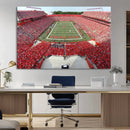 Rutgers Scarlet Knights Football Team Print - Piscataway SHI by MyGreatCanvas | Canvas Wall Art Prints | Photo Prints & Wall Decor