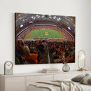 Syracuse University Orange Football Canvas Print, Football