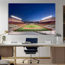 Rutgers Scarlet Knights Football Team Print - Piscataway SHI by MyGreatCanvas | Canvas Wall Art Prints | Photo Prints & Wall Decor