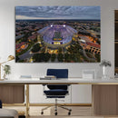 The Louisiana State University Tigers Football Team Print -