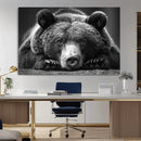 Resting Grizzly 399 Bear Canvas Print | Ready to Hang Wall