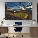 University of Wyoming Cowboys Football Team Print - Laramie by MyGreatCanvas | Canvas Wall Art Prints | Photo Prints & Wall Decor
