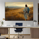 Jesus the Good Shepherd Wall Art Canvas Print -