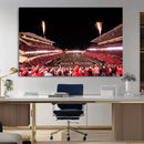 Oregon State Beavers Football Team Print - Corvallis Reser