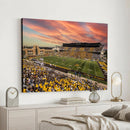 University of Wyoming Cowboys Football Team Print - Laramie