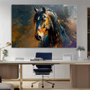 Abstract Horse Wall Art Canvas Print | Farmhouse Wall Decor by MyGreatCanvas | Canvas Wall Art Prints | Photo Prints & Wall Decor