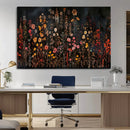 Large Floral Painting Print Illustration Flowers Canvas Wall by MyGreatCanvas | Canvas Wall Art Prints | Photo Prints & Wall Decor