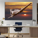Old War Plane Wall Art Canvas Print by MyGreatCanvas | Canvas Wall Art Prints | Photo Prints & Wall Decor