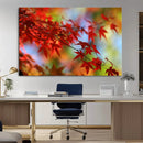 Red Leaves Autumn Forest Wall Art Canvas, Red Leaves Autumn by MyGreatCanvas | Canvas Wall Art Prints | Photo Prints & Wall Decor