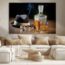 Extra Large Bourbon Wall Art – Whiskey Bar Theme Vintage by MyGreatCanvas | Canvas Wall Art Prints | Photo Prints & Wall Decor