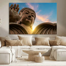 Buddha Statue and Daylight Wall Art, Buddha Statue Wall Art by MyGreatCanvas | Canvas Wall Art Prints | Photo Prints & Wall Decor