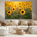 Sunflower Sunshine Wall Art Canvas Print by MyGreatCanvas | Canvas Wall Art Prints | Photo Prints & Wall Decor