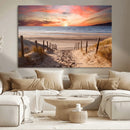 Sunset on the Sea Wall Art Canvas Print by MyGreatCanvas | Canvas Wall Art Prints | Photo Prints & Wall Decor