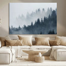 Foggy Pine Forest Wall Art Canvas Print by MyGreatCanvas | Canvas Wall Art Prints | Photo Prints & Wall Decor