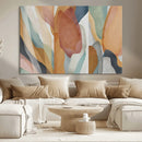 Boho Wall Art Canvas Print Set, Watercolor Boho Wall Art