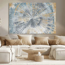 Radiant Abstract Wood Rings Canvas Art – Modern Triptych by MyGreatCanvas | Canvas Wall Art Prints | Photo Prints & Wall Decor