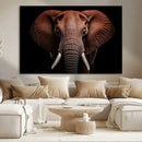 Wild Elephant Wall Art Canvas Print, Africa Savannah Wild by MyGreatCanvas | Canvas Wall Art Prints | Photo Prints & Wall Decor