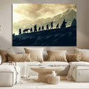 Fellowship Journey Wall Art – Fantasy Adventure Canvas Print by MyGreatCanvas | Canvas Wall Art Prints | Photo Prints & Wall Decor