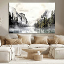 Yosemite Valley Wall Art Canvas Print – Framed and Ready to