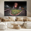 Fireworks at Angel Stadium – Los Angeles Angels Canvas