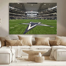 Dallas Cowboys Football Team Print - Arlington AT&T Stadium by MyGreatCanvas | Canvas Wall Art Prints | Photo Prints & Wall Decor