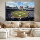 New York Mets Baseball Team Print - Citi Field Stadium Wall