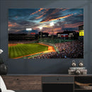 Fenway Park Wall Art Canvas Print | Large Baseball Stadium